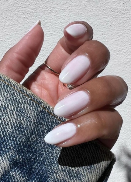 21 Milky Pastel Nail Ideas For Your Next Manicure