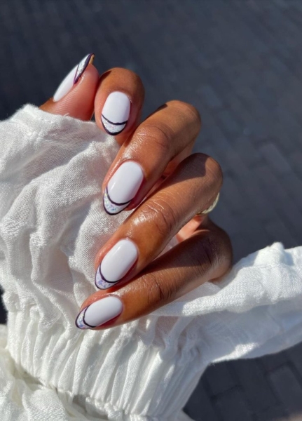 22 White Nail Ideas For When You Need a Blank Slate