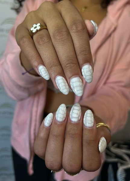 22 White Nail Ideas For When You Need a Blank Slate