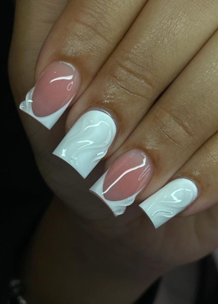 22 White Nail Ideas For When You Need a Blank Slate