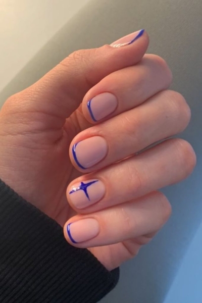 31 Blue Nail Ideas We're Taking Straight to the Salon