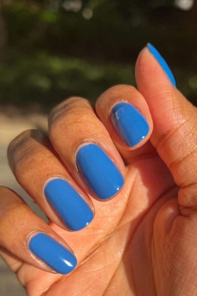 31 Blue Nail Ideas We're Taking Straight to the Salon