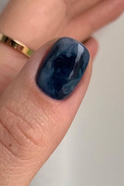 31 Blue Nail Ideas We're Taking Straight to the Salon