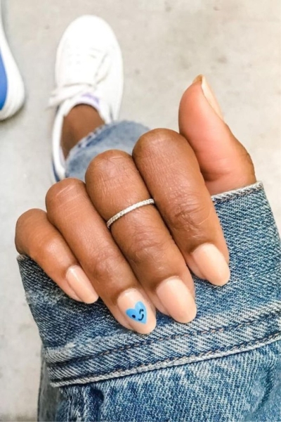 31 Blue Nail Ideas We're Taking Straight to the Salon