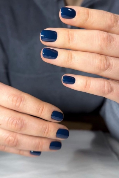 31 Blue Nail Ideas We're Taking Straight to the Salon