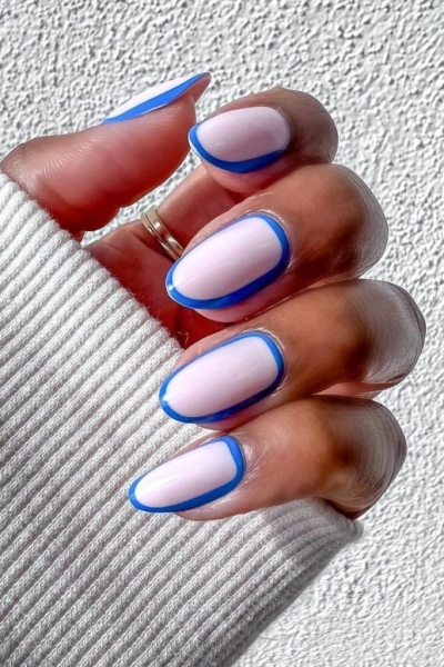 31 Blue Nail Ideas We're Taking Straight to the Salon