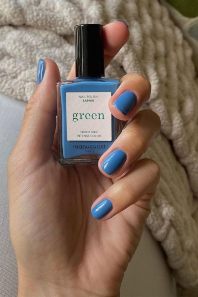 31 Blue Nail Ideas We're Taking Straight to the Salon