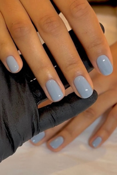 31 Blue Nail Ideas We're Taking Straight to the Salon