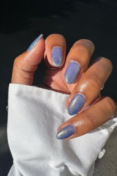 31 Blue Nail Ideas We're Taking Straight to the Salon