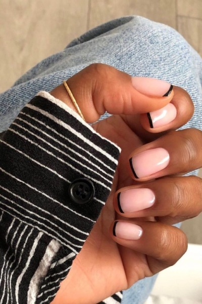 The Micro French Manicure Is Our Favorite Nail Trend Yet