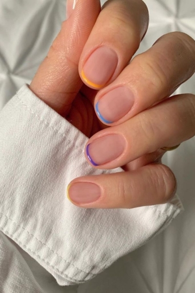 The Micro French Manicure Is Our Favorite Nail Trend Yet