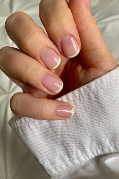 The Micro French Manicure Is Our Favorite Nail Trend Yet