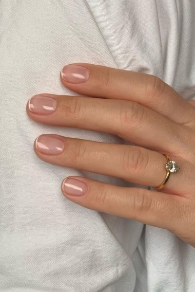 The Micro French Manicure Is Our Favorite Nail Trend Yet