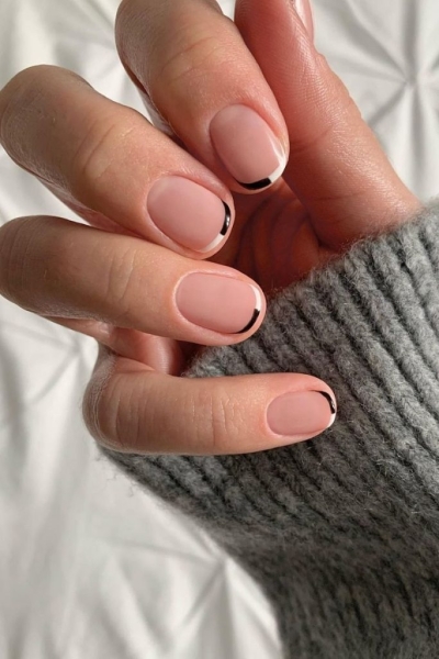 The Micro French Manicure Is Our Favorite Nail Trend Yet