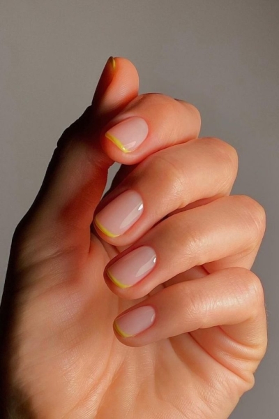 The Micro French Manicure Is Our Favorite Nail Trend Yet