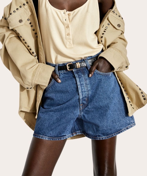 We Found the Absolute Best Denim Shorts Available Under $100