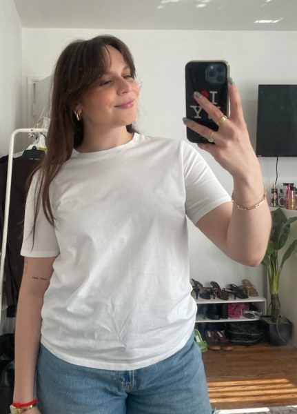 I Tried 14 of the Most Popular White Tees—This $12 One Was the Winner