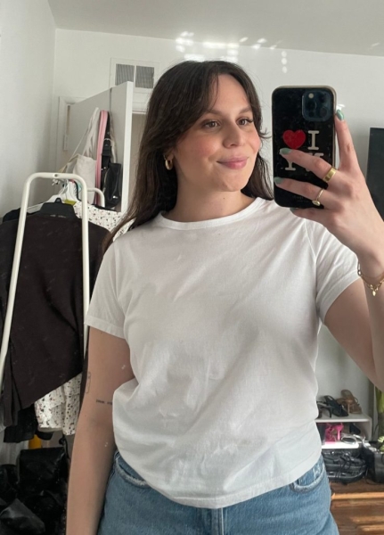 I Tried 14 of the Most Popular White Tees—This $12 One Was the Winner