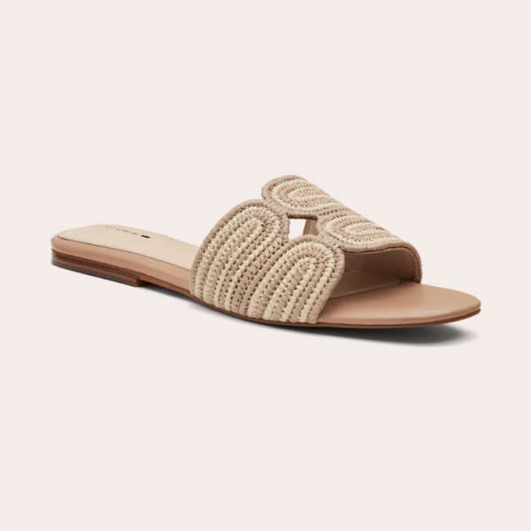 The Perfect Finishing Touch to Any Summer Outfit? A Pair of Raffia Sandals