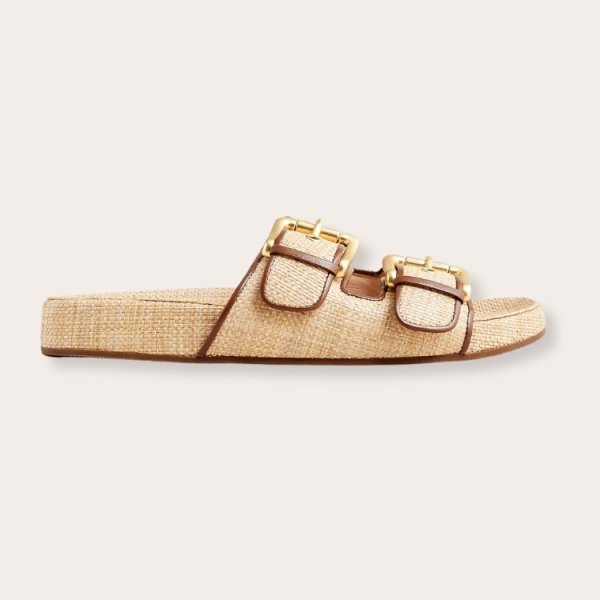 The Perfect Finishing Touch to Any Summer Outfit? A Pair of Raffia Sandals