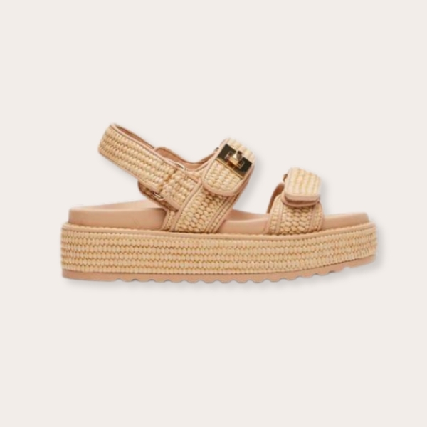 The Perfect Finishing Touch to Any Summer Outfit? A Pair of Raffia Sandals