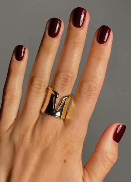 Black Cherry Nails Are the Only Manicure You'll Want to Have All Fall Long