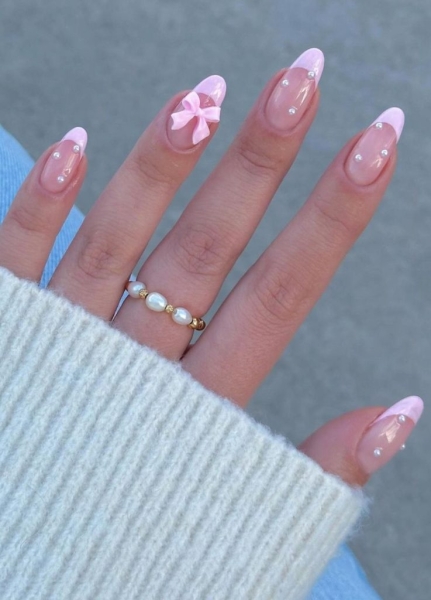 These 16 Bow Nail Designs That Are Worthy of Your Next Manicure