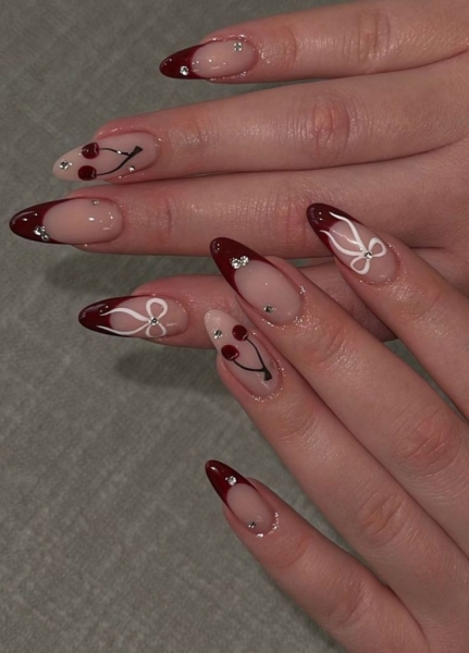 These 16 Bow Nail Designs That Are Worthy of Your Next Manicure