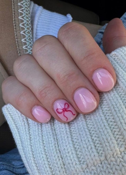 These 16 Bow Nail Designs That Are Worthy of Your Next Manicure