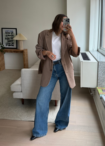 I'm a Stylist—Here Are 7 Effortless Ways I Always Recommend Styling Jeans and a Tee